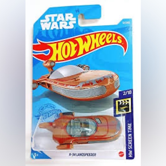 Hot Wheels Other - ❤️5/$20❤️ Hot Wheels Star Wars Walt Disney Movie Land Speeder Toy Figure